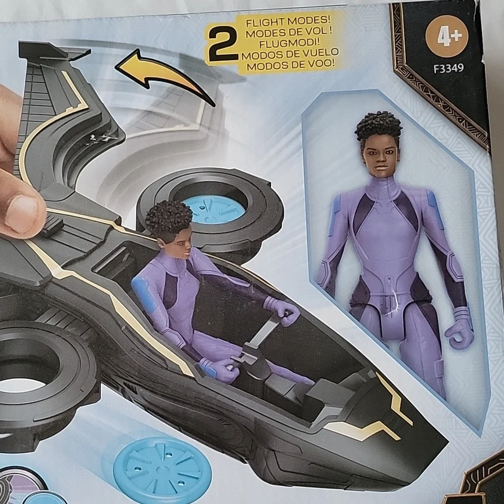 Marvel Black Panther Wakanda Forever Vibranium Blast Sunbird Shuri Action Figure